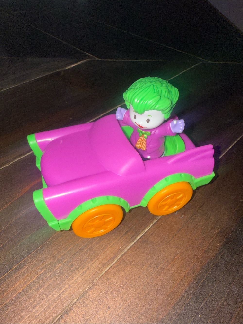 Fisher Price Little People Joker and Car